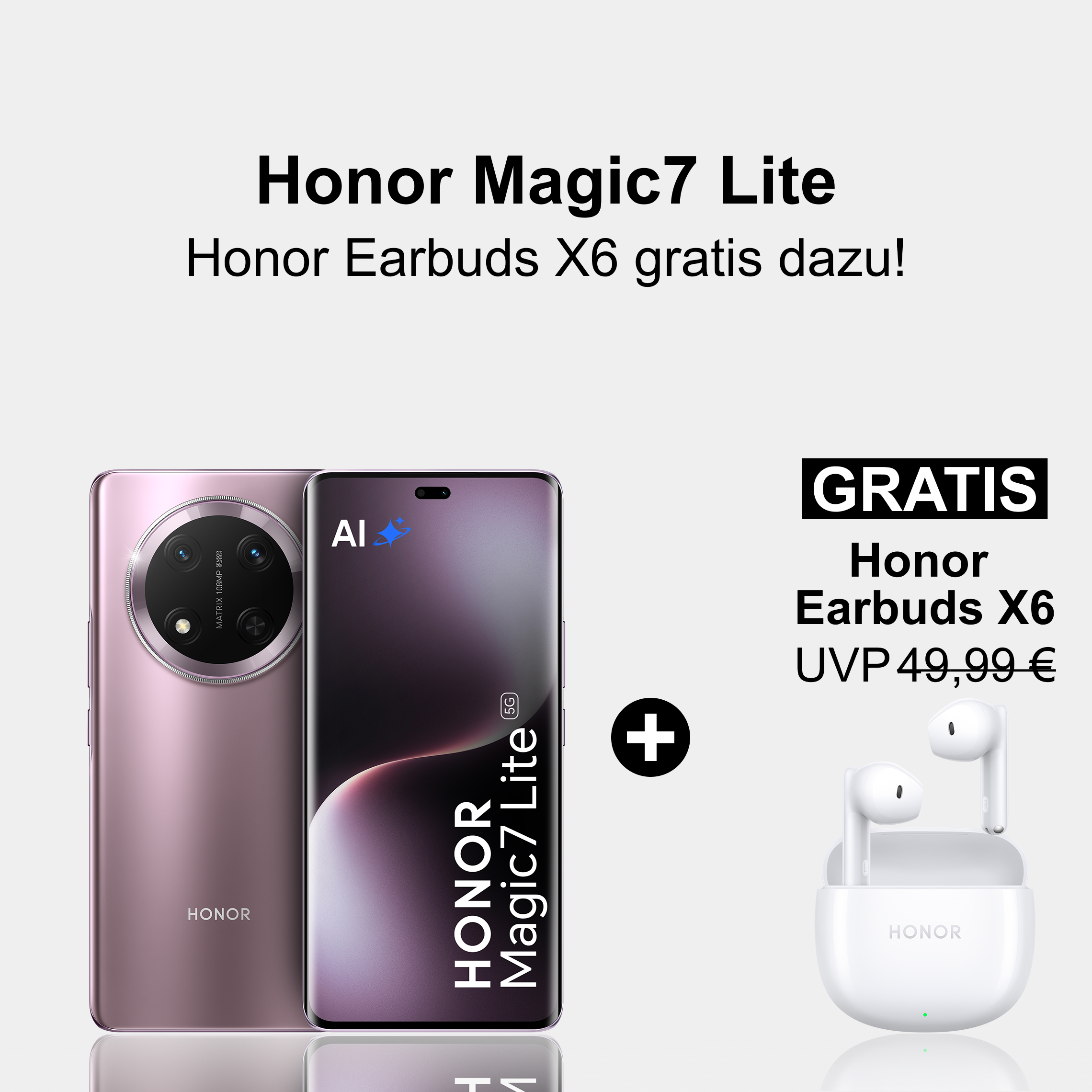 HONOR Magic7 Lite & Earbuds X6