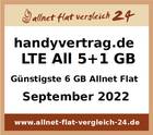 Günstigste 6 GB Allnet Flat - allnet-flat-vergleich-24.de