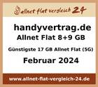 Günstigste 17 GB Allnet Flat - allnet-flat-vergleich-24.de